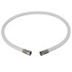 800344 White Braided Hose Assembly